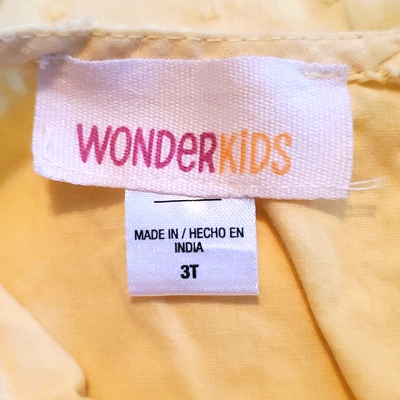 Yellow cotton dress - Picture 4 of 5